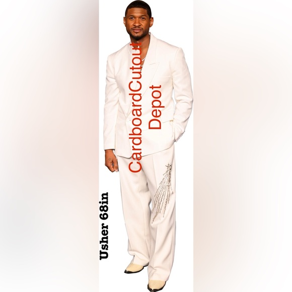 Usher Life Size Cardboard Cutout Free Shipping!